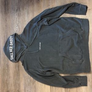Call Her Daddy "I am unwell" Hoodie, Grey, Large
